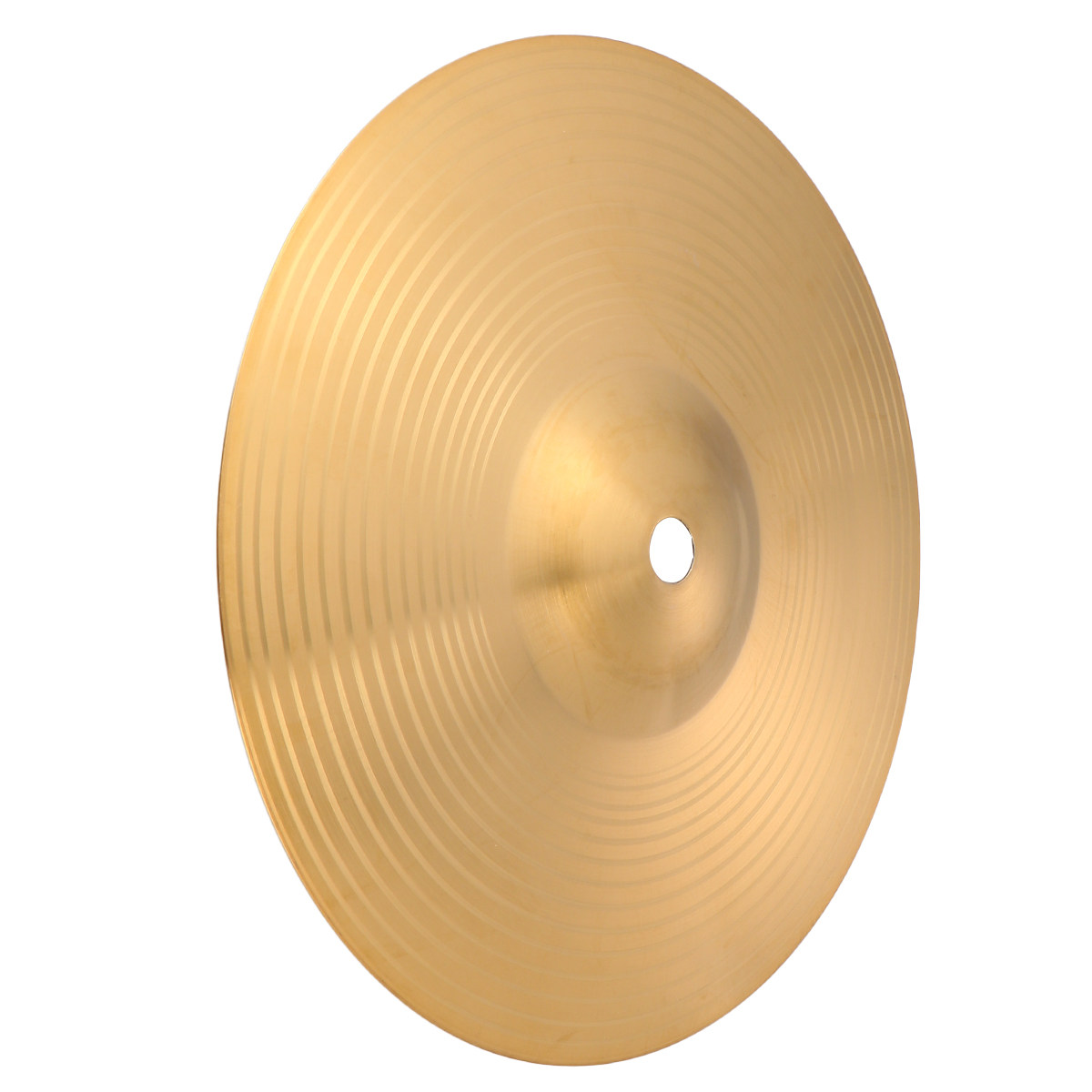 Cymbal Hi Hat - 8インチ真鍮ドラムシンバル クラッシュライド ハイハットタイプ オールドスクールスタイル 強い変形耐性で簡単に変形しにくい