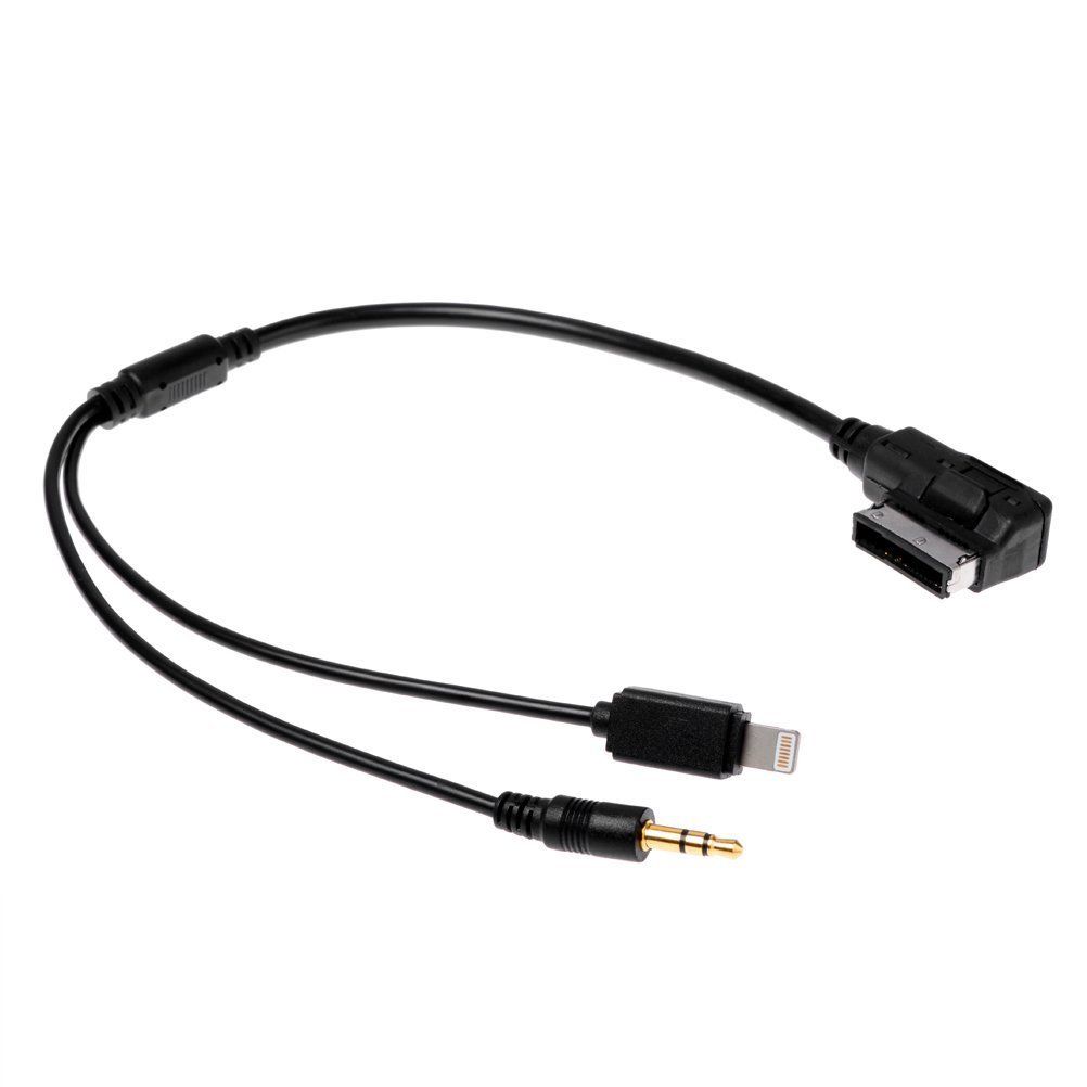 Audio Music Interface - iPhoneミュージックインターフェースAMI AUXケーブル Audi A1 A3 A4L