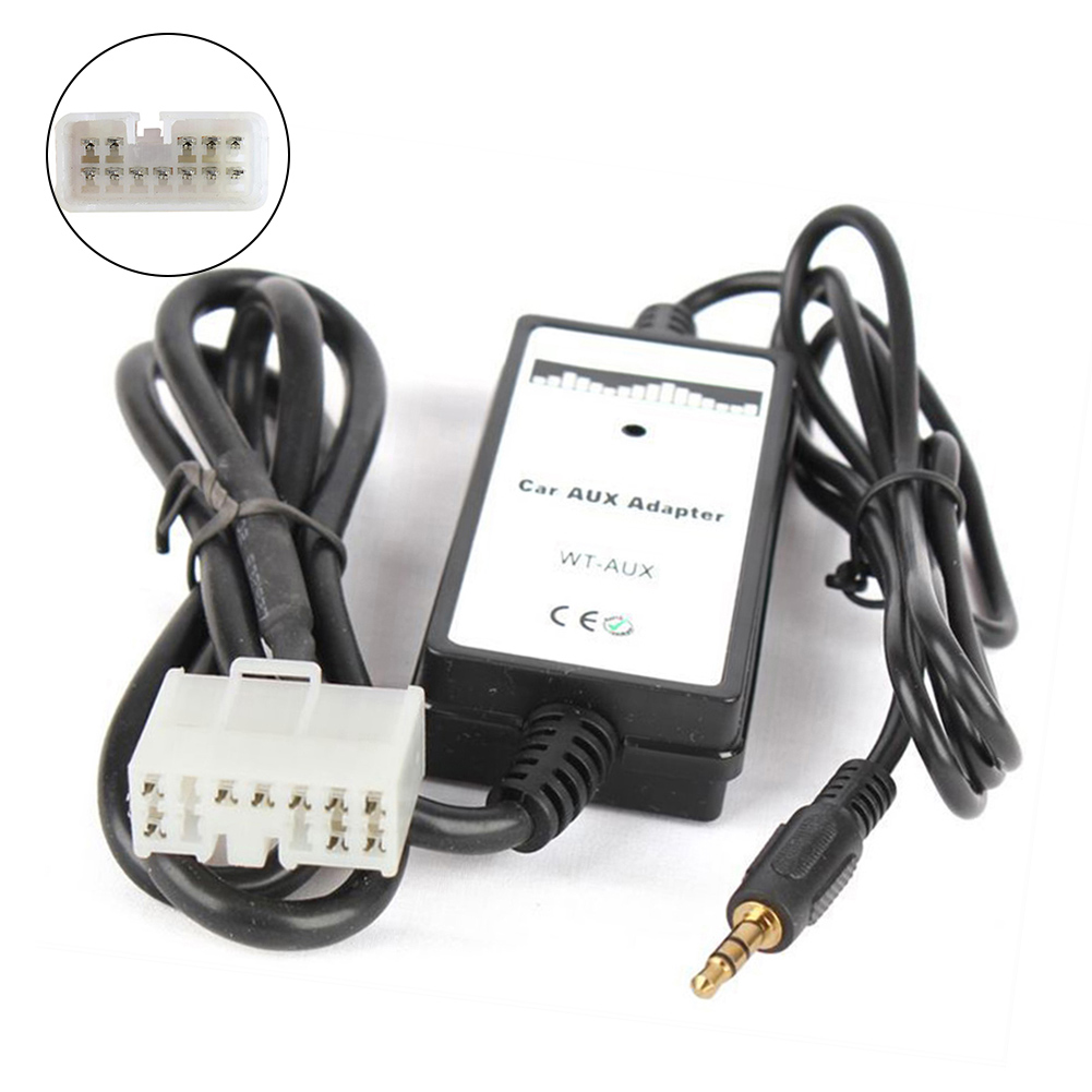 Audio Music Interface - カーアクセサリー大セール 最新WMAデコーダー AUXアダプター CD 3.5mm AUX入力オーディオ