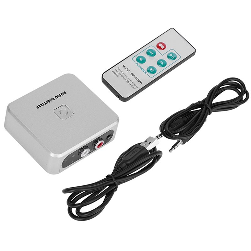 Audio Music Converter To Mp3 - B27B MP3音楽デジタルコンバーター 128Kbps RCA 左/右チャンネル USBフラッシュドライブ/SDカードコンバーター