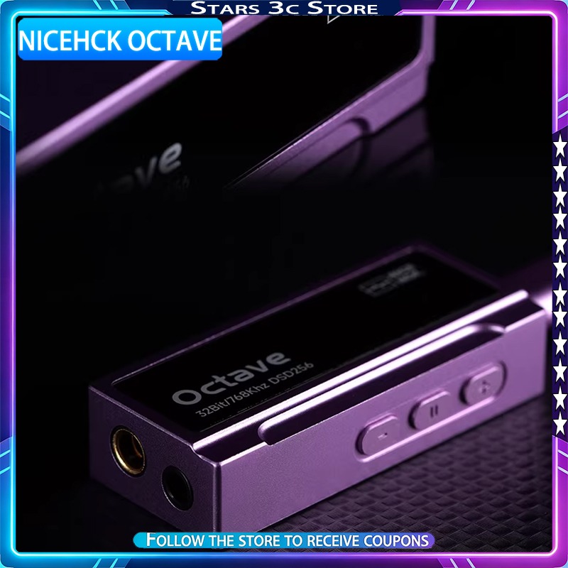 Audio Music Grading - NICEHCK オクターブポータブル DAC ES9039Q2M DAC チップ
