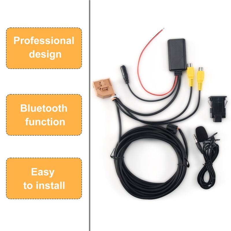 12V MMI 2G 車載Bluetooth AUXケーブル - Audio Music Only のレビューと価格