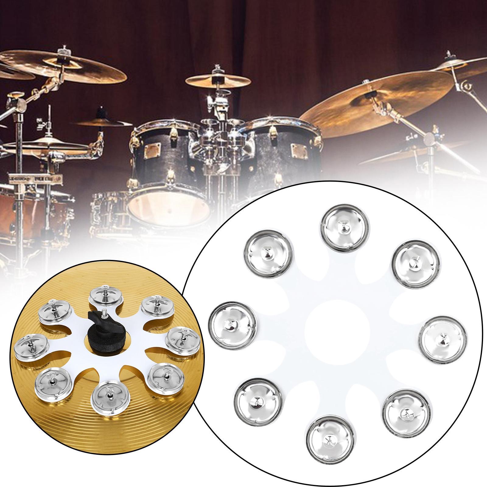 プロフェッショナルハイハットタンバリン音楽パーカッションメタ - Cymbal Hi Hat のレビューと価格