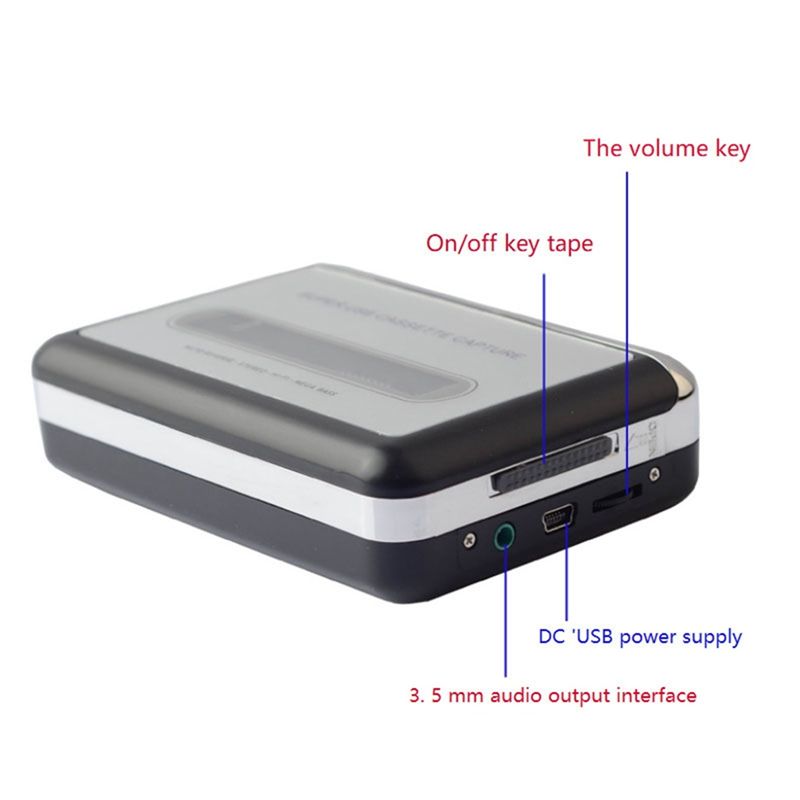 A42T-アクセサリー カセットプレーヤー USB カセット - Audio Music Converter To Mp3 のレビューと価格