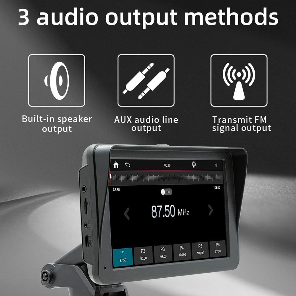 7インチユニバーサルタッチHDスクリーンカーマルチメディアプ - Audio Music Name のレビューと価格