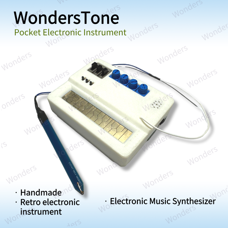 手作りミニ電子音楽シンセサイザーポータブルポケット電子楽器  - Synth Controller Mini のレビューと価格