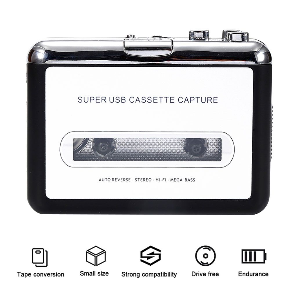 USBテープカセットレコーダー オーディオミュージックプレー - Audio Music Converter To Mp3 のレビューと価格