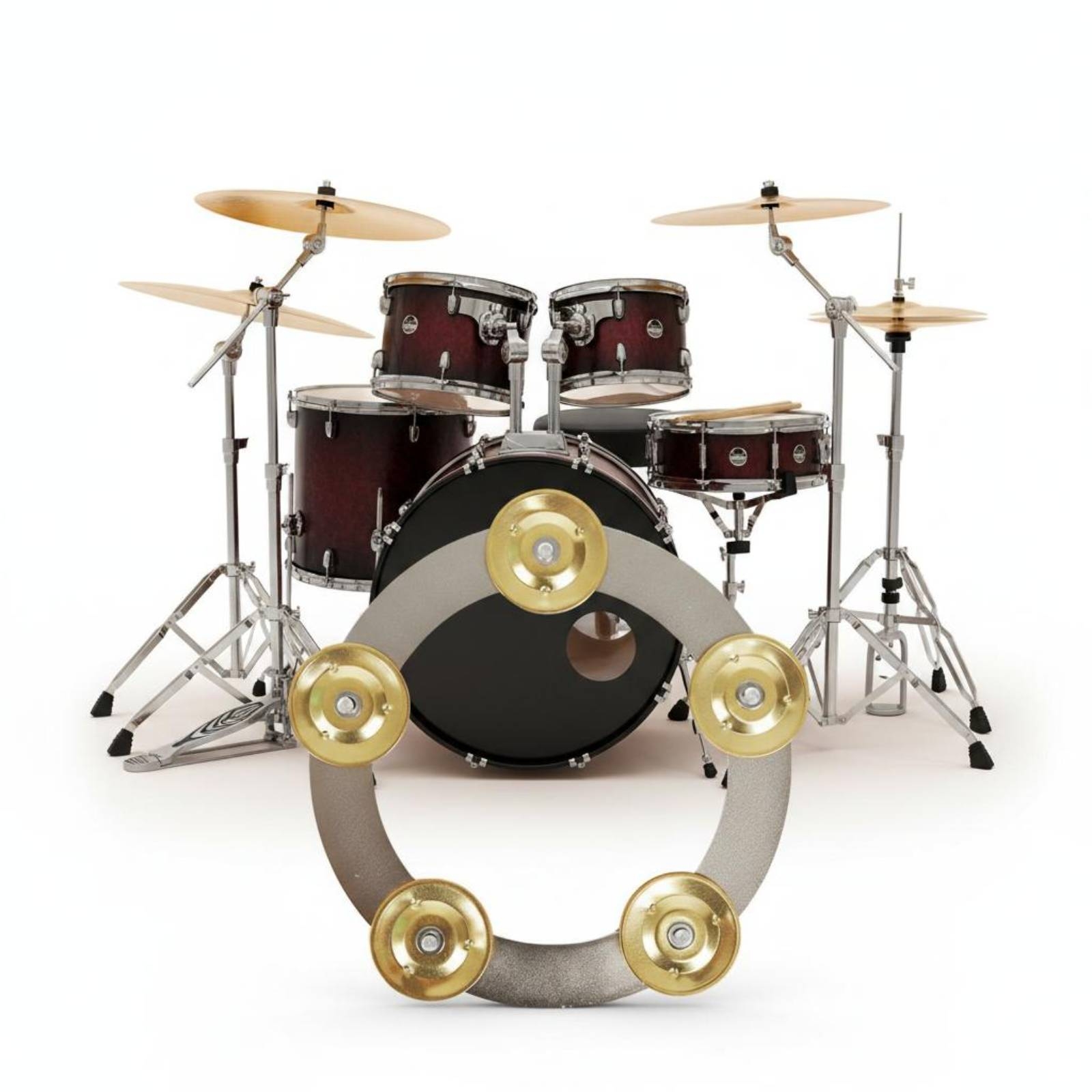 シンバルバンド ステンレススチールチャイム ハイハットエフェ - Cymbal Hi Hat のレビューと価格