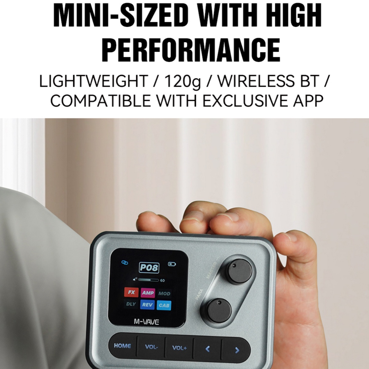 M-VAVE ポケットアンプ 1.54インチHDスクリーン  - Audio Music Interface のレビューと価格