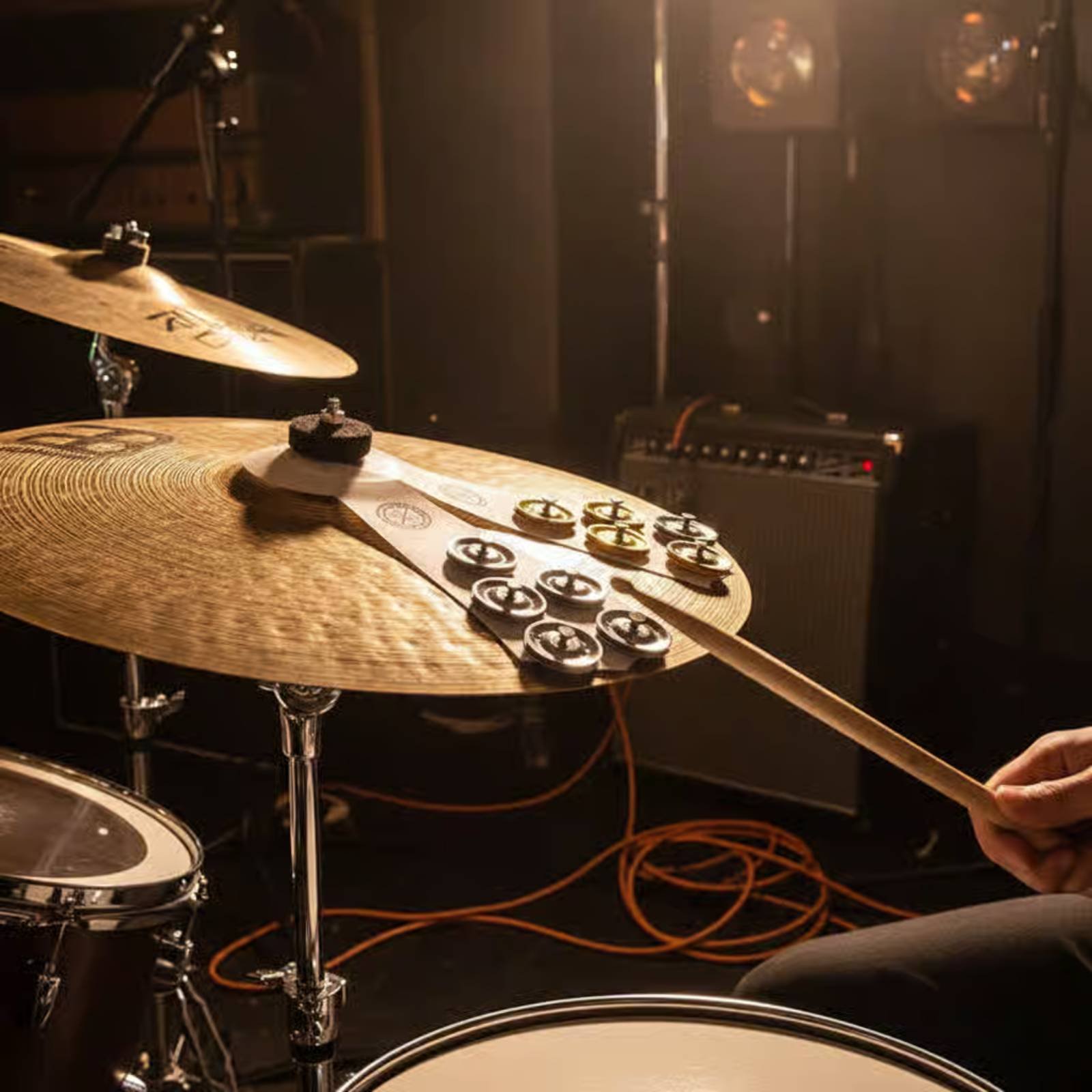 シンバルシズルストラップ 軽量ドラムシンバル トレモロエフェ - Cymbal Hi Hat のレビューと価格