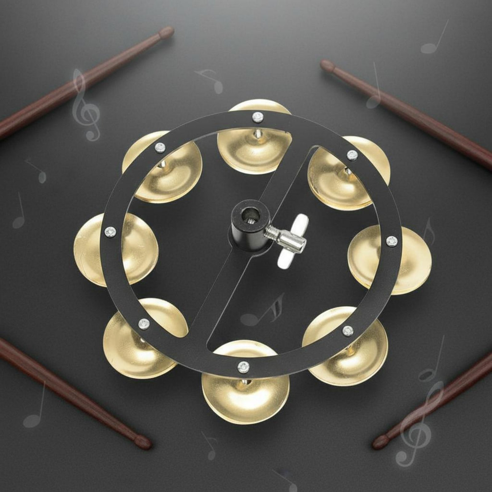 シンバルジングルフープ ダブルローハイハットジングルフープ  - Cymbal Hi Hat のレビューと価格