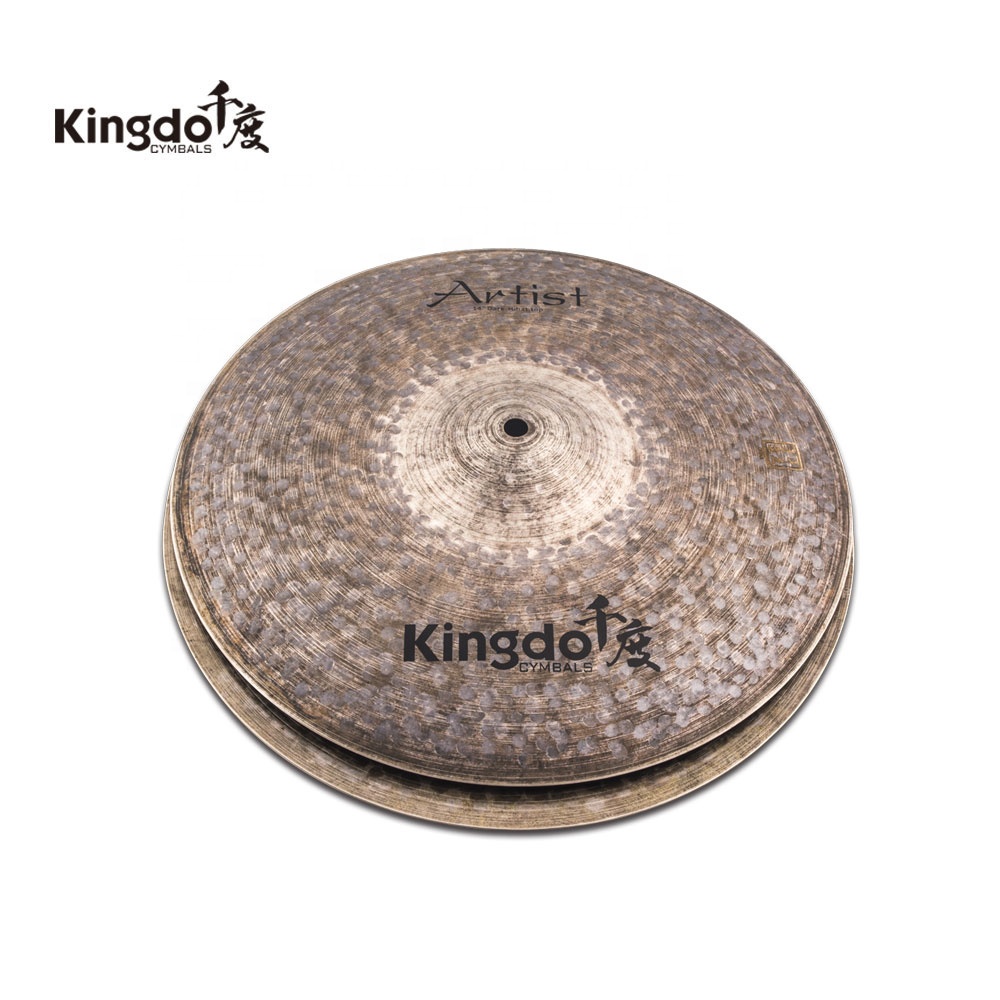 Kingdo 13インチ ダークハイハットシンバルセット B - Cymbal Hi Hat のレビューと価格