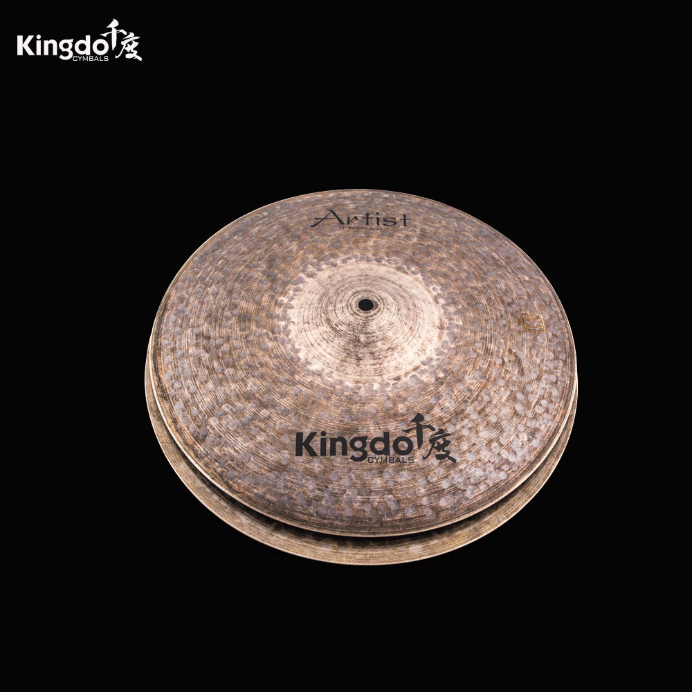 Kingdo 13インチ ダークハイハットシンバルセット B - Cymbal Hi Hat のレビューと価格