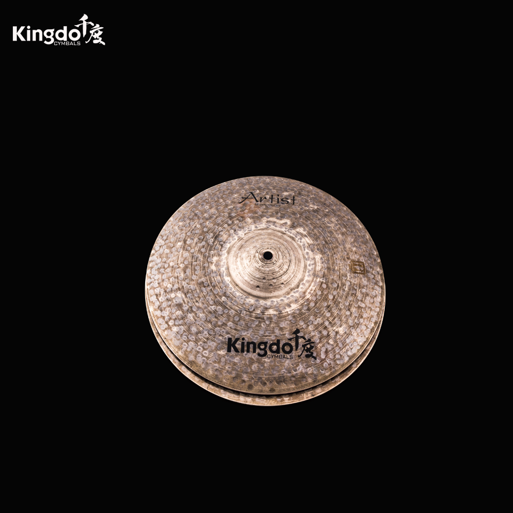 Kingdo 13インチ ダークハイハットシンバルセット B - Cymbal Hi Hat のレビューと価格