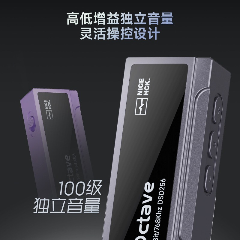 NICEHCK オクターブポータブル DAC ES9039Q - Audio Music Grading のレビューと価格