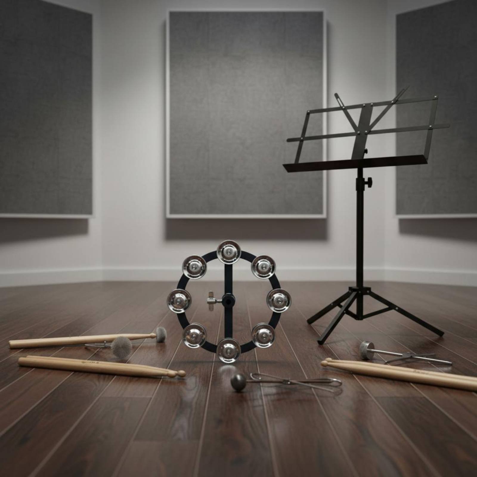 ハイハットタンバリン メタルジングルディスク マウント可能な - Cymbal Hi Hat のレビューと価格